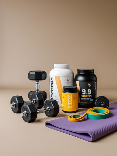 GYM EQUIPMENT & SUPPLIMENTS